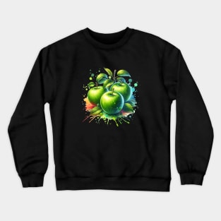 Apples Color Forest Vintage Since Crewneck Sweatshirt